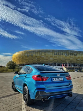 BMW X4 M cena 159000 przebieg: 63700, rok produkcji 2017 z Warszawa małe 154